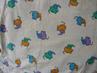Cotton Flannel baby/kids fabric