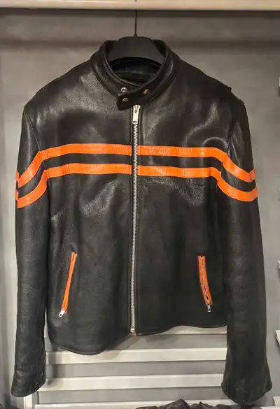 BRAND NEW! Price Drop! Leather Motorcycle jacket, View more