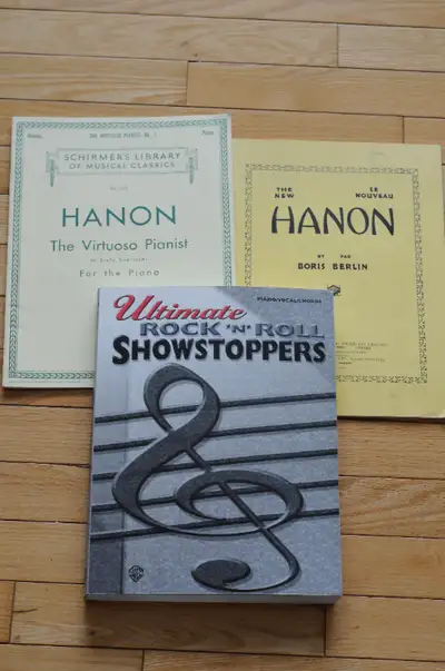 3 Piano Books, View more
