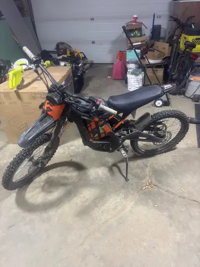 I work too much to drive it and I need room in my garage. Not many km maybe a couple hundred .