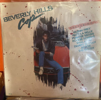 Soundtrack of 80s movie Beverly Hills Cop vinyl. 