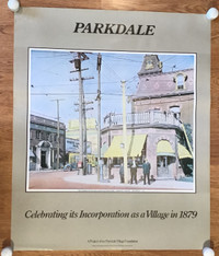Parkdale Celebrating Incorporation as a Village in 1879-Poster