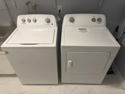 Whirlpool Washer and Dryer, View more