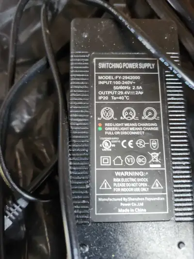 Hoverboard Power Supply FY-2942000 Charger, View more