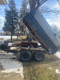 Dump trailer 6x10