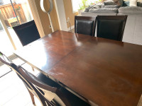 @@@@@Solid Wood Extendable Dining Table