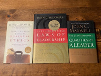 John C. Maxwell Leadership Books - 21 Laws of Leadership & Other