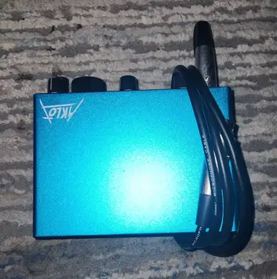 Selling an M-Audio M-Track Solo USB audio interface in good working condition. Good for: - Recording...