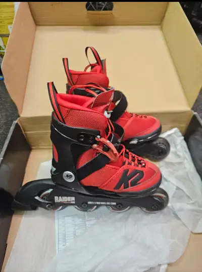 New - Kids K2 Inline Skates - Size 11-2 (Adjustable), View more