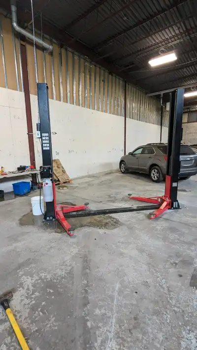 Professional -grade 2-post car lift with a solid warranty, View more