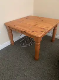 Small Solid Wooden Side Table