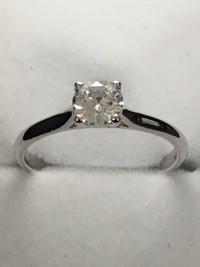 BRAND NEW 0.50 CT GENUINE DIAMOND SOLITAIRE RING WIT CERTIFICATE