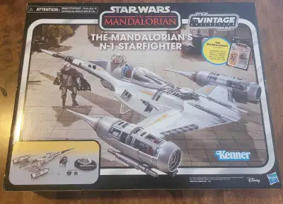 star wars mandalorian n1 star fighter.  vintage collection, View more