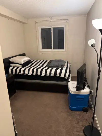 Looking for a female roomate to share two bedroom apartment. Single person only must be clean and re...