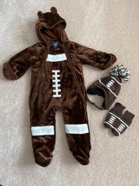 Infant Snow Suit - 6-9 month - Football Theme