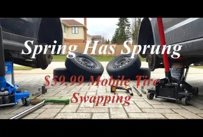 Call or DM us for Express Professional Mobile Tire/Rim swapping services across the GTA. We come to...
