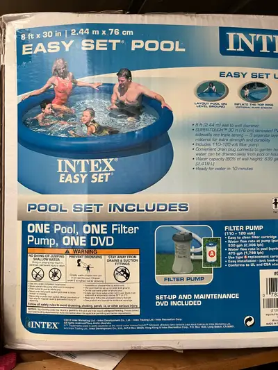 8 foot Easy Set Pool, View more