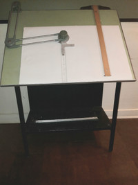 Drafting  Machine and Table
