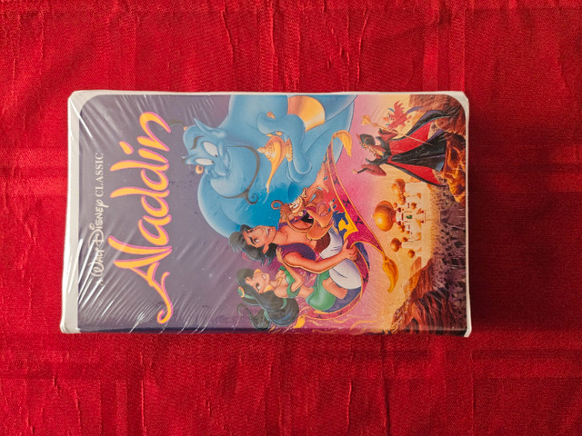 Disneys Aladin Vhs New Sealed in CDs, DVDs & Blu-ray in Cambridge