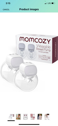 Momcozy Hands Free Breast Pump S9 Pro Updated, brand new/sealed