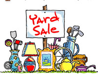 Yard Sale west 696 Arthur St. 