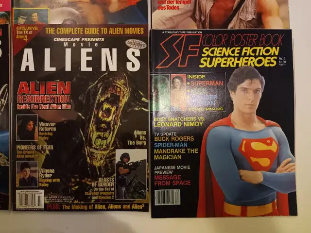 Vintage 70s and 80s Magazines Horror Sci FI Movie in Arts & Collectibles in Kitchener / Waterloo - Image 10