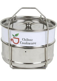 Chiboz Cookware - Pressure Cooker Accessories -Stacked Insert