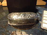 Grand Large Antique English Sterling Silver Box
