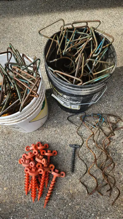 Hay tarp anchors, View more