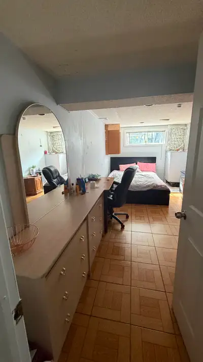 Room available in basement from August 1 Located near Westwood Mall Please contact for detail detail...