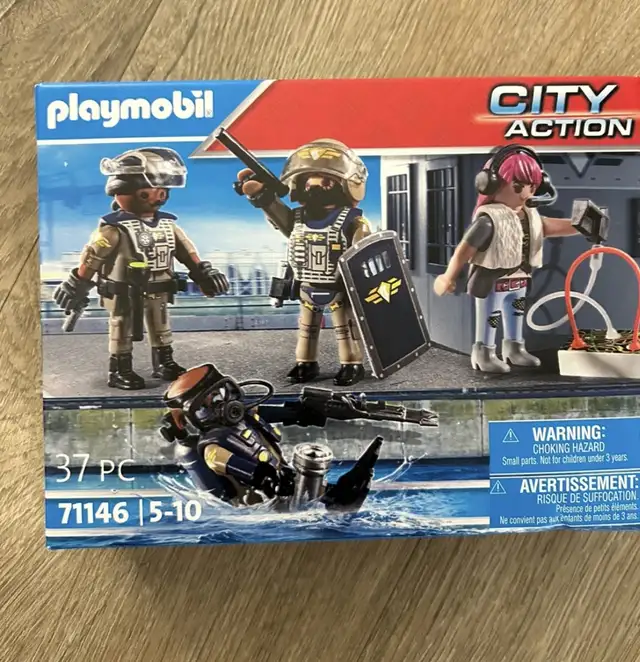 Playmobil City Action 71146 driver team