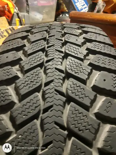 195/155R15/85T 4 on 4 bolt Rims & Tires also balanced. Excellent spares or good for a couple of seas...