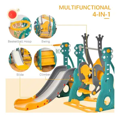 3-in-1 Toddler Slide & Swing Set – Like New – $120 FIRM, View more