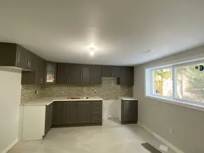 Open concept, clean, lots of light,basement apartment, separate entrance, close to Weston and finch,...