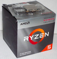 AMD Ryzen 5 3400G 4-core, 8-Thread Unlocked Desktop