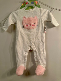 Brand new newborn Snap-Up Cotton Sleep & Play Pajamas