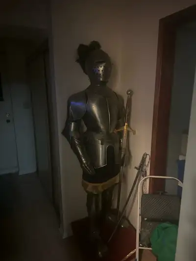 Full Size Suit of Armour with Sword, View more