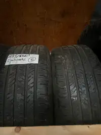 2 continental pneus été 235/55r17