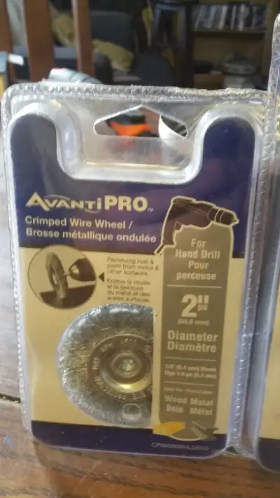 Brand new Avantipro crimped wire wheels 2 inch and 3 inch, View more