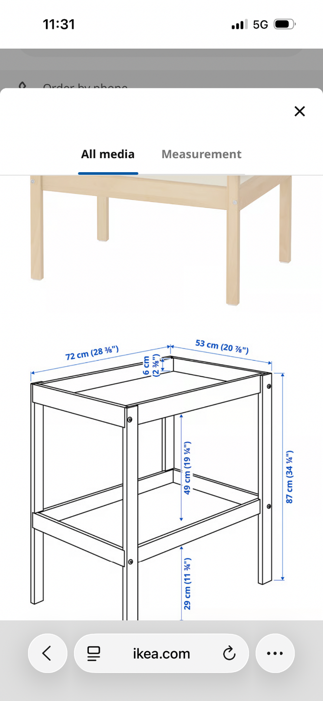 Baby change table IKEA in Bathing & Changing in Ottawa - Image 3