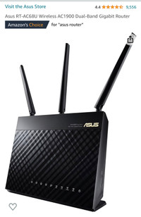 ASUS AC1900 Dual Band Gigabit Router - like new in box