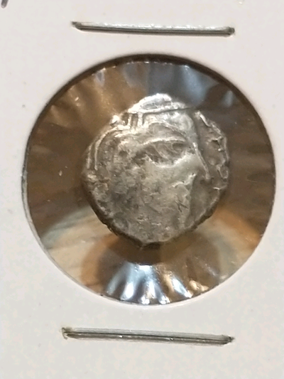 Lovely Gupta Empire 4th-6th century ancient silver coin, View more