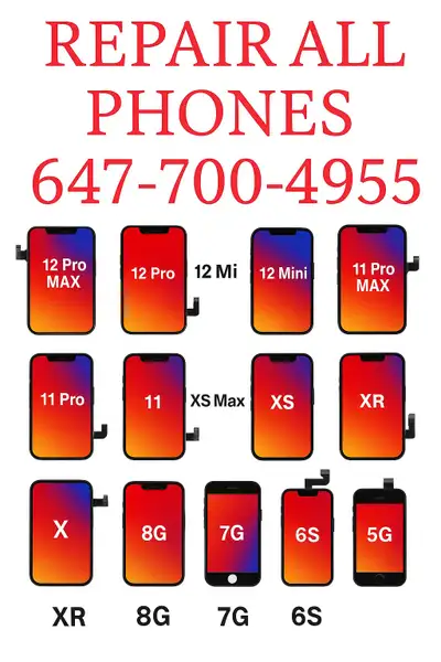 FIX ALL PHONES MODELS & LCD, IPAD. Tablet, LAPTOP REPAIR, View more
