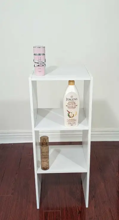 White 3-Shelf Small Bookcase/Display Shelf, View more