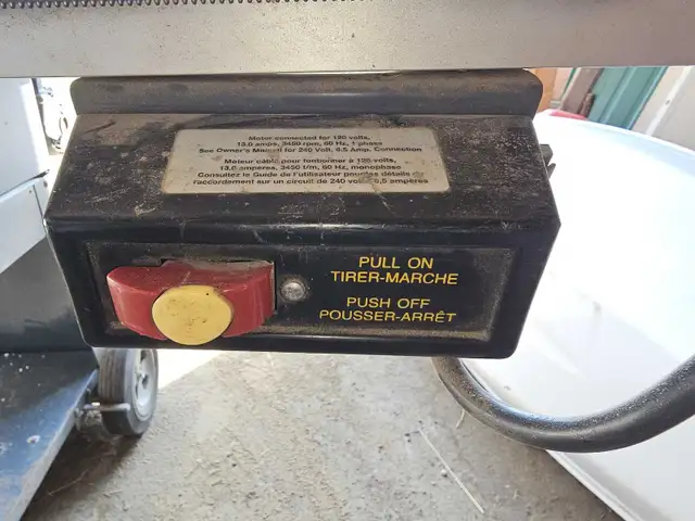 10 inch Craftsman Table Saw in Power Tools in Lloydminster - Image 10