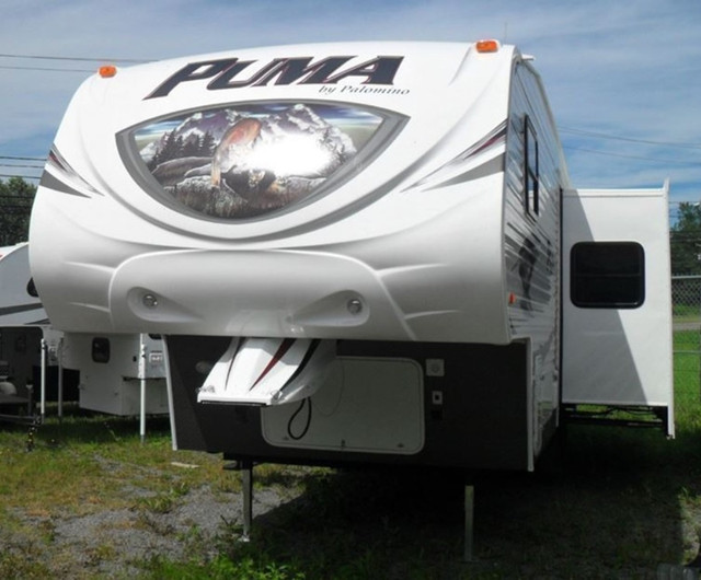 Fifth Wheel Palomino Puma 2013 (achetée neuve 2014) in Travel Trailers & Campers in Gatineau - Image 2