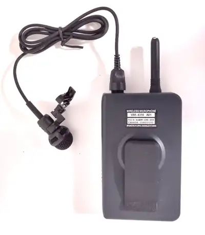 TOA Wireless Transmitter Microphone WM-4310 A01, Diversity wirel, View more