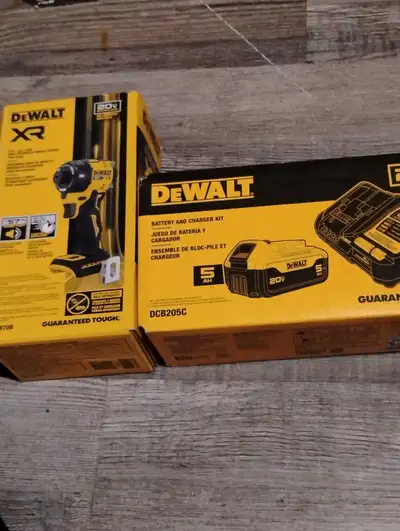 DeWalt Impact Wrench & Battery Kit, View more