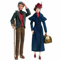 Mary Poppins/Jack the Lamplighter Barbie Gift Set New 2018