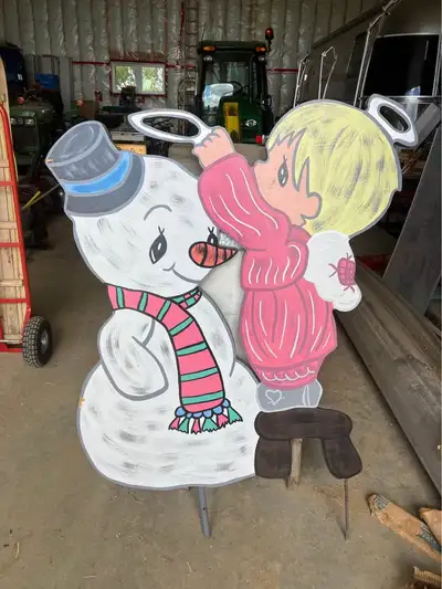 Angel Snowman Decoration, View more